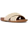 Fitflop Raffia Gracie Slides In Neutral