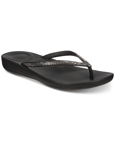 FITFLOP WOMEN'S IQUSHION SPARKLE FLIP-FLOP SANDAL