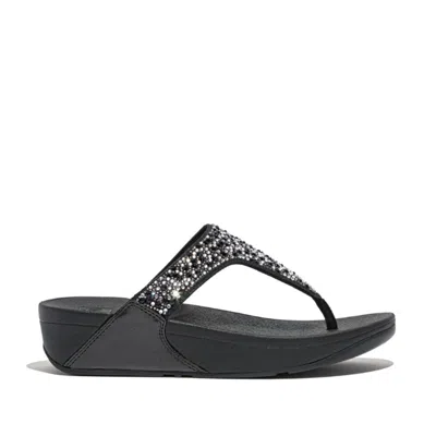 Fitflop Women's Lulu Crystal Toe Post Sandal