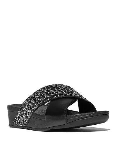 FITFLOP FITFLOP WOMEN'S LULU EMBELLISHED SANDALS