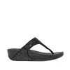 Fitflop Women's Lulu Glitter Toe Post Sandal