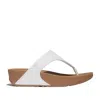 Fitflop Women's Lulu Leather Toe Post Sandal