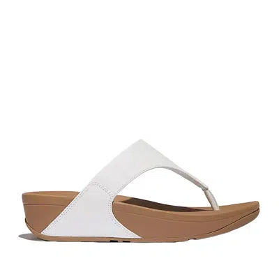 Fitflop Women's Lulu Leather Toe Post Sandal