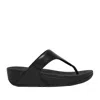 Fitflop Women's Lulu Leather Toe Post Sandal