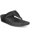 Fitflop Lulu Flip Flop In Black