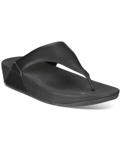 FITFLOP WOMEN'S LULU LEATHER TOE-THONGS SANDALS
