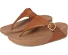 Fitflop Women's Lulu Toe Post Buckle Sandal In Light Tan In Brown