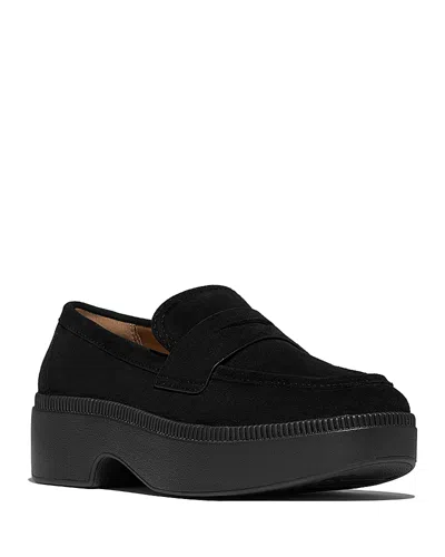 Fitflop Women's Luma Demi Wedge Flats In Black