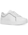 Fitflop Women's Rally Crystal Lace-up Sneakers In White