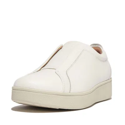Fitflop Women's Rally Elastic Tumbled Slip-on In Urban White In Multi
