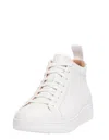 FITFLOP WOMEN'S RALLY LEATHER HIGH-TOP SNEAKERS IN URBAN WHITE