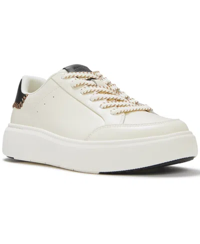 Fitflop Women's Rtg Blanket Stitch Lace-up Trainers Sneakers In Multi