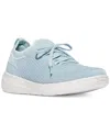 Fitflop Super-q Knit Sneaker In Sky Blue