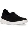 Fitflop Uberknit Slip-on Sneaker In Black