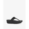 Fitflop Platfforms Wedge Toe Post Sandal