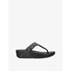 Fitflop Embellished Lulu Flatform Sandals 40