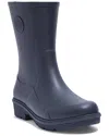 Fitflop Wonderwelly Rubber Short Boot In Blue