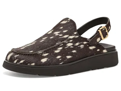 Fitflop X Ester Manas Gen-ff Pony Back-strap Mules Women's Flat Shoes Chocolate Brown: 7 M (b), Leather