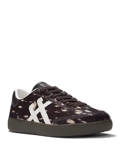 Fitflop X Ester Women's Manas The Dash Ff Calf Hair Sneakers In Brown