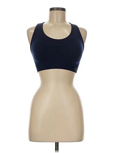 Pre-owned Fittin Sports Bra In Blue