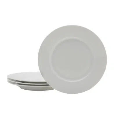 Fitz And Floyd Everyday White Classic Rim Salad Plate
