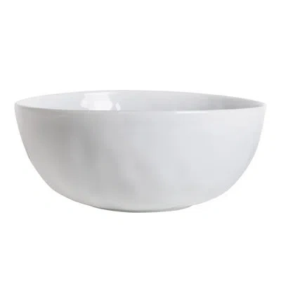 Fitz And Floyd Everyday White Organic Serving Bowl By