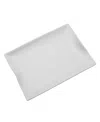 Fitz And Floyd Everyday Whiteware Rectangular Serving Platter In White