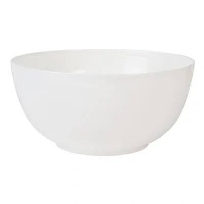 Fitz And Floyd Nevaeh White Deep Serving Bowl, 72-oz