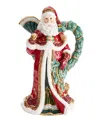 Fitz And Floyd Noel Holiday Santa Pitcher, 12.5-in In Red