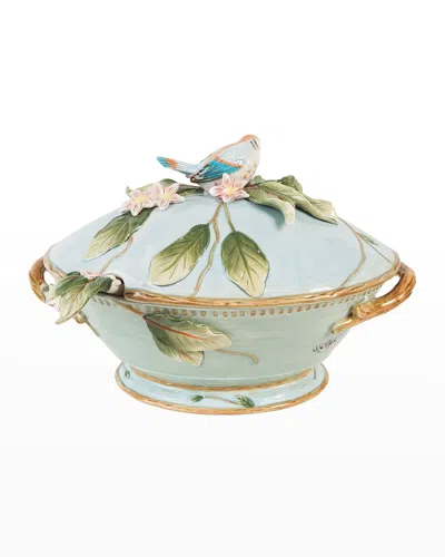 Fitz And Floyd Toulouse Soup Tureen With Ladle In Multi
