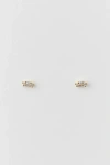 Five And Two Jewelry Bliss Stud Earring In Gold, Women's At Urban Outfitters In Gold