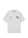 Five Cm Button Graphic T-shirt In Gray