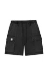 Five Cm Cargo Shorts In Black
