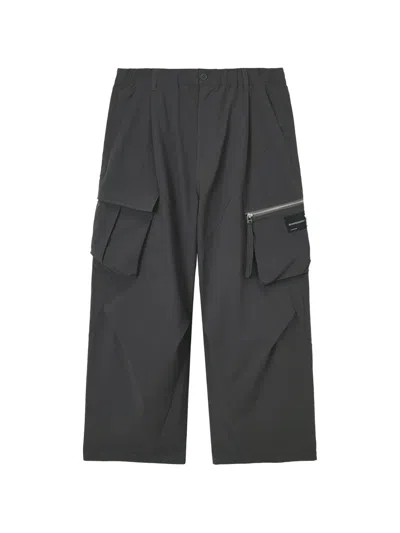 Five Cm Cargo-pocket Trousers In Gray