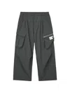 Five Cm Cargo-pocket Trousers In Gray