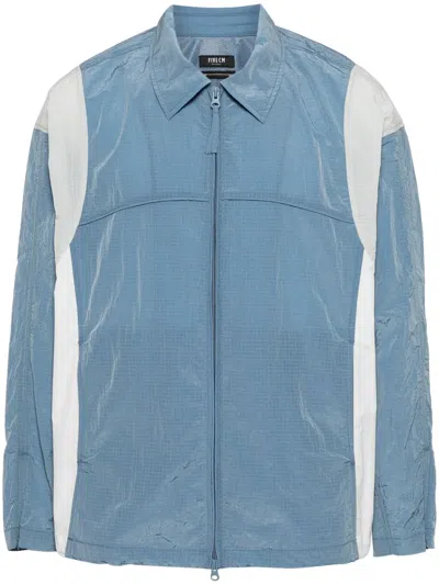 Five Cm Colour-block Track Jacket In Blue