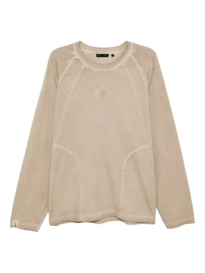 Five Cm Cotton T-shirt In Brown