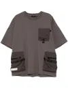 Five Cm Klassisches T-shirt In Grau
