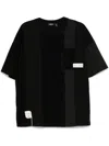 Five Cm Cotton T-shirt In Schwarz