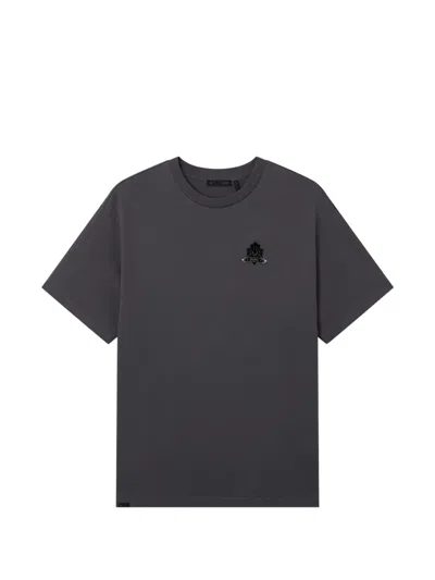 Five Cm T-shirt Mit Kreuz-print In Black