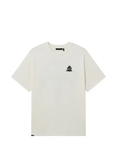 Five Cm T-shirt Mit Kreuz-print In White