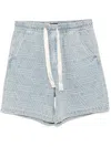 Five Cm Drawstring Shorts In Blau