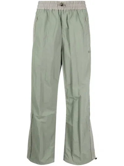 Five Cm Drawstring-waist Track Pants In Green