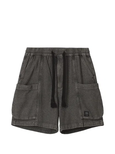 Five Cm Shorts Mit Kordelzug In Gray