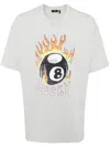 Five Cm Graphic-print Cotton T-shirt In Blue