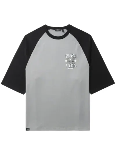 Five Cm Graphic-print Cotton T-shirt In Gyx