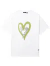 Five Cm Graphic-print Cotton T-shirt In White