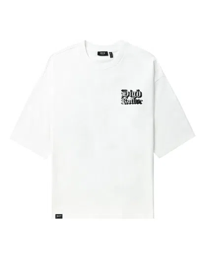 Five Cm Graphic-print Cotton T-shirt In Whr