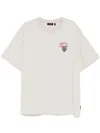 Five Cm Graphic-print T-shirt In Grau