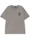 Five Cm Graphic-print T-shirt In Grau